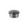 Stopfen | gewölbt | für Rohr Ø 42,4 x 4,0 mm | zum kleben | Edelstahl