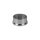Stopfen | flach | für Rohr Ø 42,4 x 2,0 mm | zum kleben | Edelstahl
