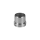Stopfen | flach | für Rohr Ø 33,7 x 2,0 mm | Bohrung (Ø 12,2 mm) | zum kleben | Edelstahl