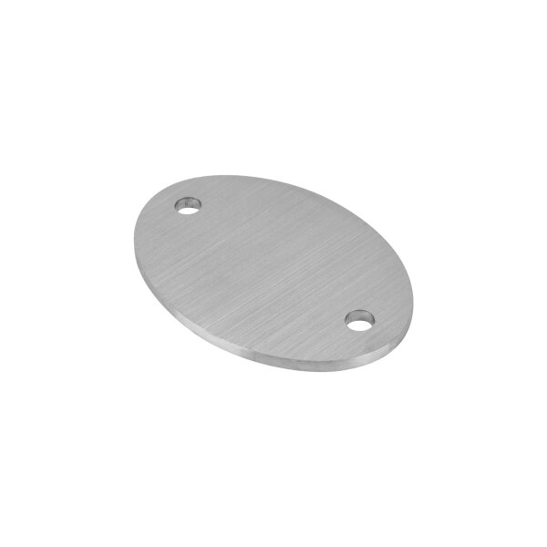 Ankerplatte | 130 x 90 x 6 mm | 2 x gelocht (Ø 11 mm) | Edelstahl