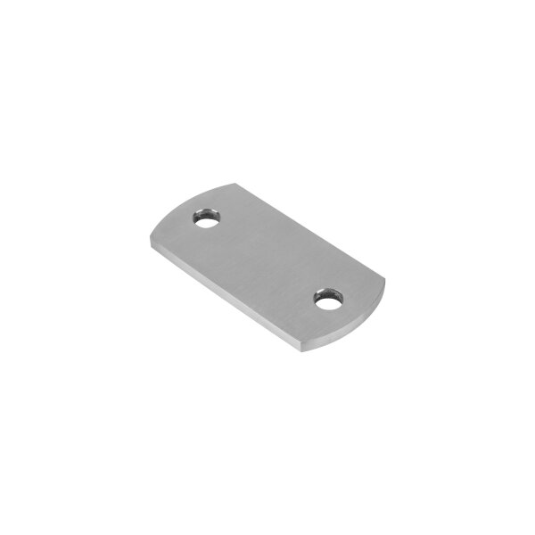 Ankerplatte | 100 x 50 x 6 mm | 2 x gelocht (Ø 11 mm) | Edelstahl
