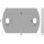 Ankerplatte | 150 x 100 x 10 mm | 2 x gelocht (15 x 22 mm) | Edelstahl