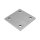 Ankerplatte | 120 x 120 x 8 mm | 4 x gelocht (Ø 13 mm) | Edelstahl