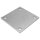 Ankerplatte | 150 x 150 x 8 mm | 4 x gelocht (Ø 15 mm) | Edelstahl