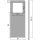 Wandankerlasche | 150 x 60 x 6 mm | für Rohr 40 x 40 mm | Edelstahl