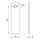 Punkthalterlasche 186 x 52 x 6 mm | 1 x Rundloch | Edelstahl
