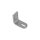 Winkellasche 110 x 30 x 6 mm | 1 x Rund- & Langloch | Edelstahl