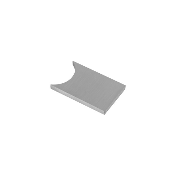 Anschweißlasche 50 x 40 x 6 mm | Für Rohr Ø 42,4 mm | Edelstahl
