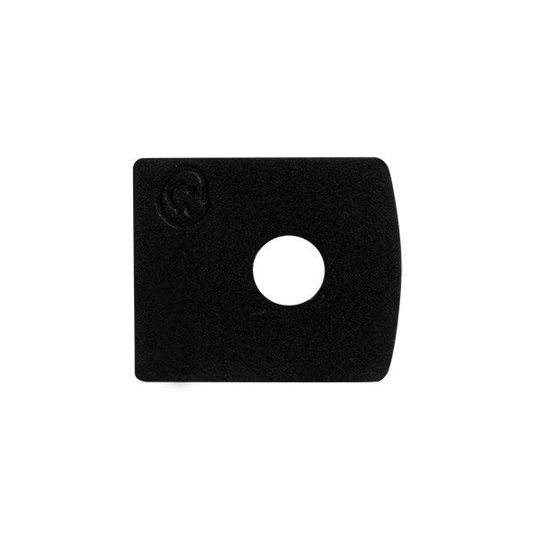 Ersatzgummi für Blechhalter eckig oder rund mit 25 mm