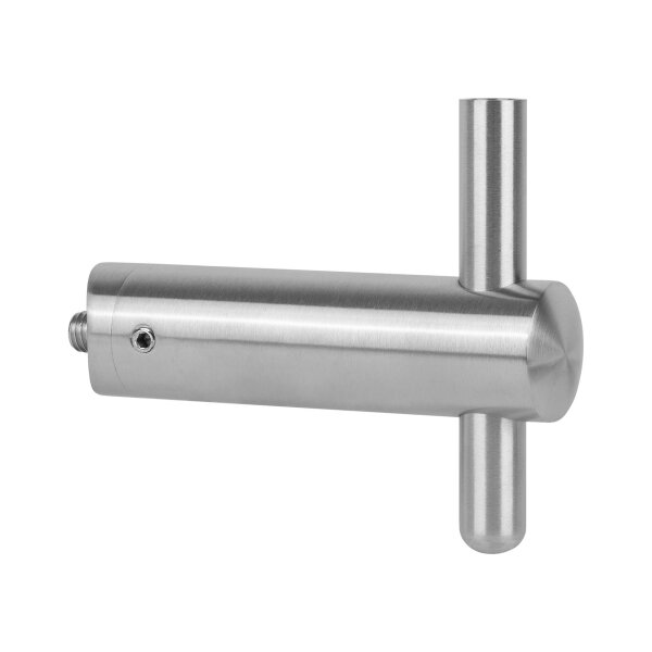 Handlaufträger | Anschluss an Rohr Ø 42,4 mm | M6 Innengewinde | Edelstahl