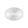 Handlaufträgerronde oval | 2 x gelocht (8,5 mm) | 85 x 60 x 5 mm | Edelstahl