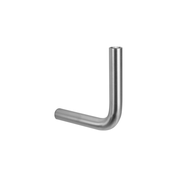 Handlaufträgerbügel | 72,5 x 72,5 mm | Ø 12 mm | 2 x M6 Innengewinde | Edelstahl